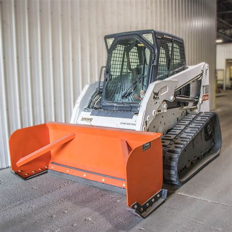 12 skid steer snow pusher|used skid steer snow pushers.